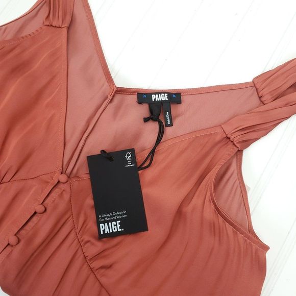 PAIGE Kessley Tank Bodysuit Muted Clay - Picture 9 of 11